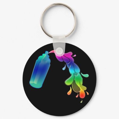 Paint Can Keychains by Dakota_Rose
