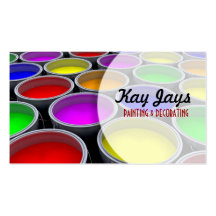 Paint Cans Business Card