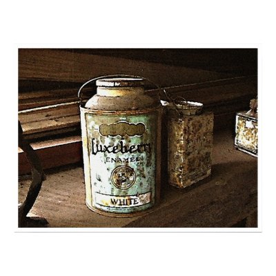 Paint Cans Still Life Poster by RJBStudio