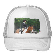 Paint Horse at Show Baseball Hat