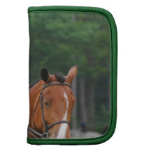 Paint Horse at Show Wallet Folio Planner