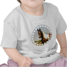 Paint Horse Baby T-Shirt