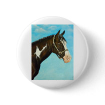 Paint Horse Pinback Buttons