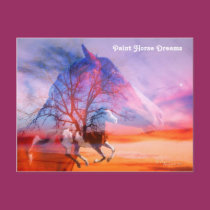 Paint Horse Dreams Postcard postcards