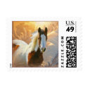 Paint Horse Gold Postage Stamps