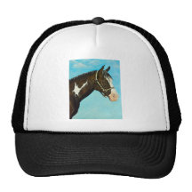 Paint Horse Mesh Hat
