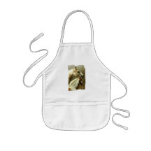 Paint Horse Pair  Small Apron