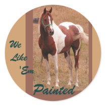 Paint Horse Stickers