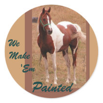 Paint Horse Stickers 1 by RookyStudios Paint Horse Stickers 1