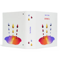 Paint Mix Portfolio binders