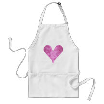 Paint-my-Heart Pink Apron