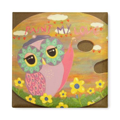 Paint My Love Magnets by udonchow