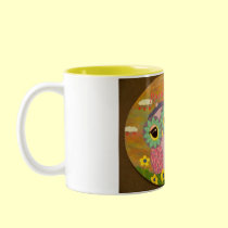 Paint My Love Owl mugs