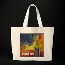PAINT ON! Art Tote bags