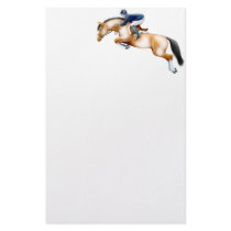 Paint Pinto Hunter Jumper Horse Stationery