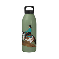 Paint Reining Horse Liberty Bottle water bottles