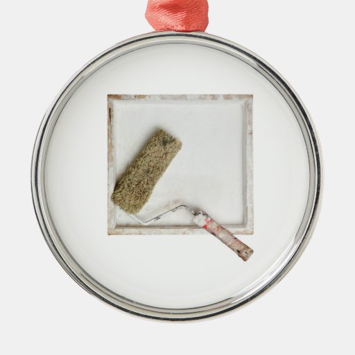 Paint roller in a box ornaments