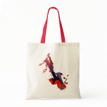 Paint Splat Saxophone Canvas Bags