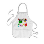 Paint Splats Personalized Kid's Apron