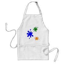 paint splatter apron by Tamathaa paint splatter apron