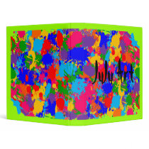 Paint Splatter binders