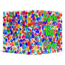 Paint Splatter Binders