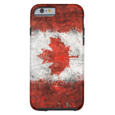 Paint Splatter Canadian Flag iPhone 6 Case