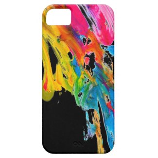 paint splatter color colors class brush stroke pap iPhone 5 covers
