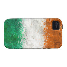 Paint Splatter Irish Flag Case-Mate iPhone 4 Covers