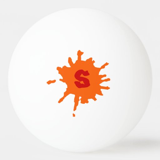 Paint Splatter PingPong Ball Zazzle