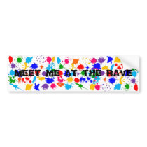 Paint Splatter Raver bumper stickers by JuJusGardens Paint Splatter Raver bumper stickers