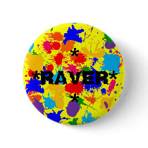 Paint Splatter Raver buttons by JuJusGardens Paint Splatter Raver buttons