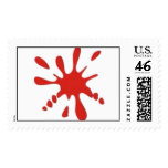 Paint splatter stamp