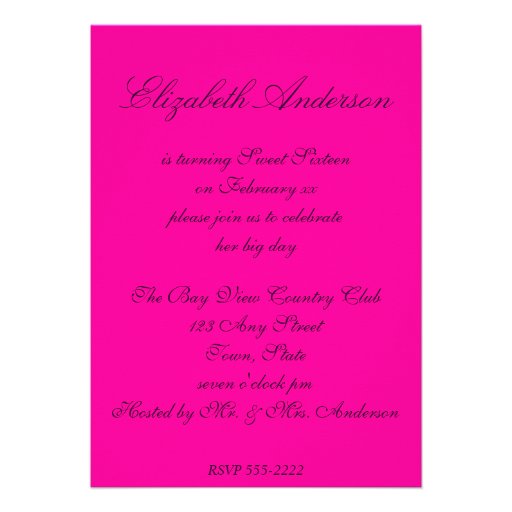 Paint Splatter Sweet Sixteen or Bat Mitzvah Invite
