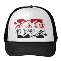 Paint Splatter Trucker Hat
