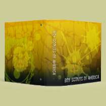 Paint Splattered BSA Binder binders