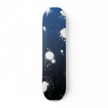 Paint Splotches Custom Skate Board