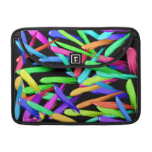 Paint Streaks In A Rainbow Of Colors Sleeves For MacBook Pro