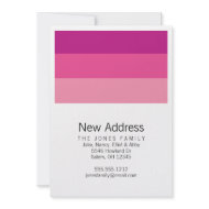 paint swatch moving announcement invitation