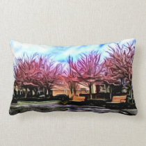 Paint the Neighborhood  Red Throw Pillow