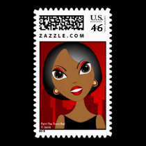 Paint The Town Red (alt to Graying Gracefully) stamps