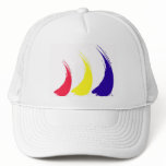 Paint-The-Wind Splashy Sails mesh cap hats