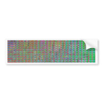 paint turned into glass bumper stickers
