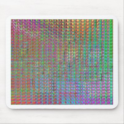 paint turned into glass mousepads by imagia77