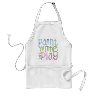 Paint Write Play Apron apron