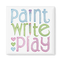 Paint Write Play Magnet