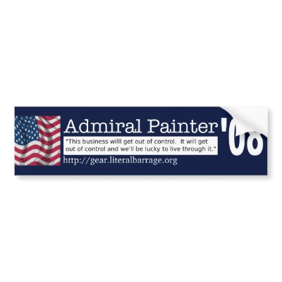 Paint your bumper with Painter Bumper sticker by zamoose