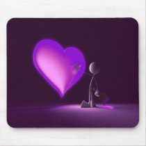 Paint Your Heart Mousepad by touchministry Paint Your Heart Mousepad