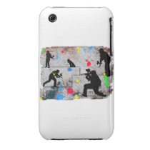 Paintball Battle Iphone 3 Case-mate Cases