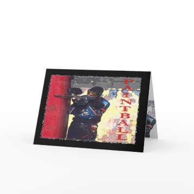 Paintball Card by GreetingsCards